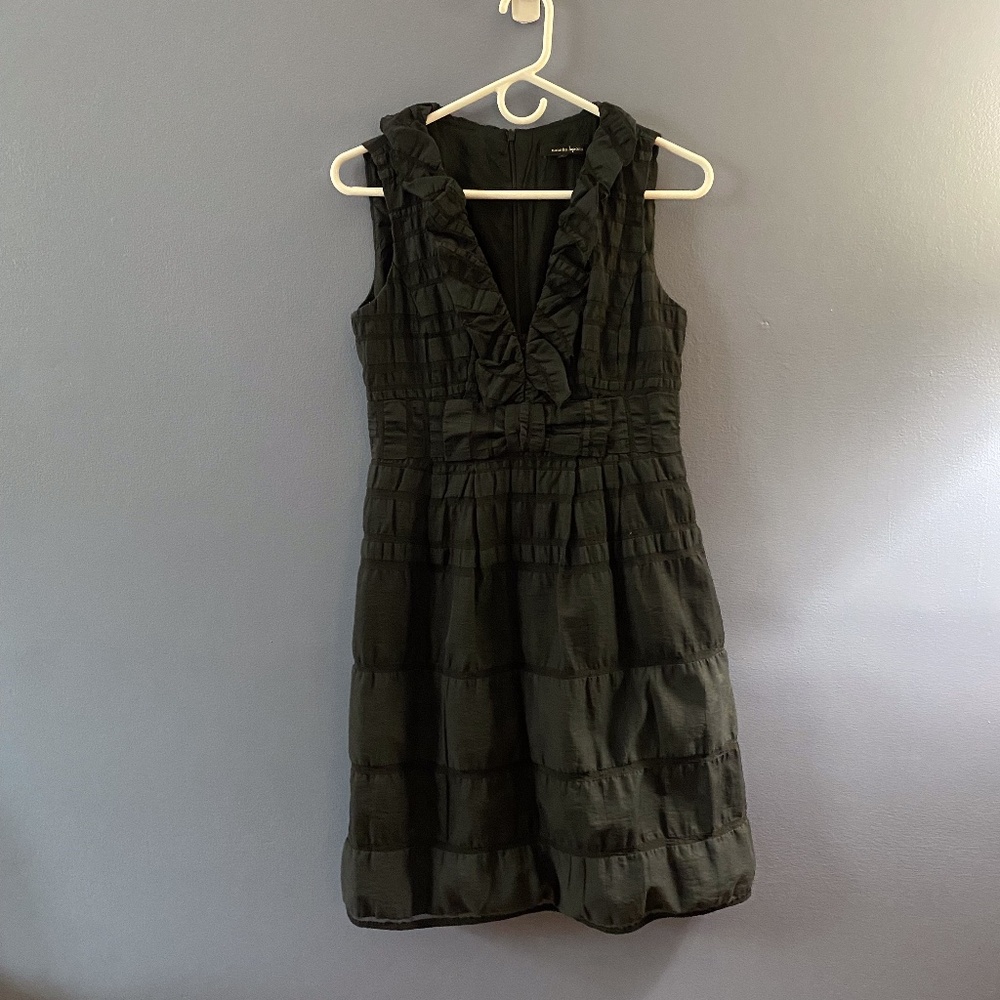 Nanette Lepore Sleeveless Ruffle Dress Size 2